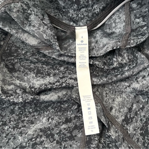 Lululemon Fast and Free 7/8 Tight In Area Ice Gray - Picture 5 of 5